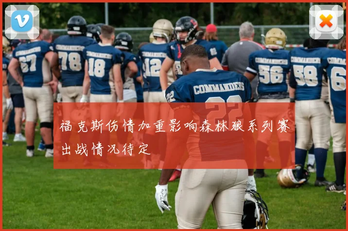 福克斯伤情加重影响森林狼系列赛出战情况待定
